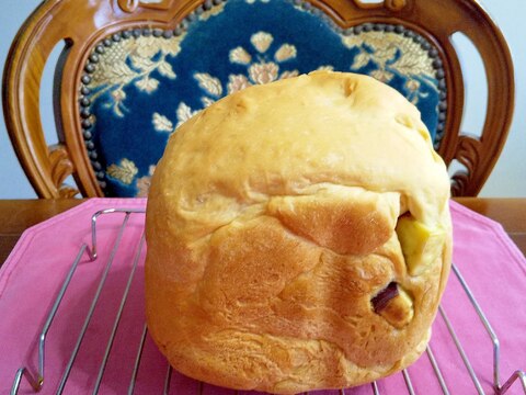 ＨＢでさつまいも食パン